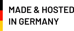 Made & hosted in Germany